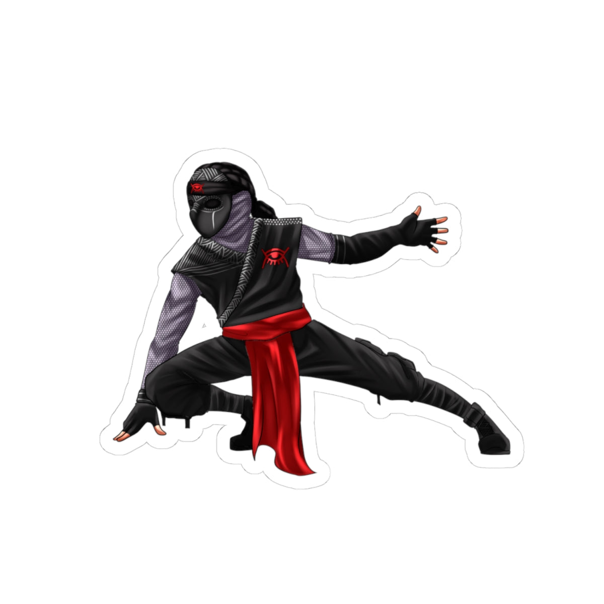 Shinobi Red-Eye Sticker 3
