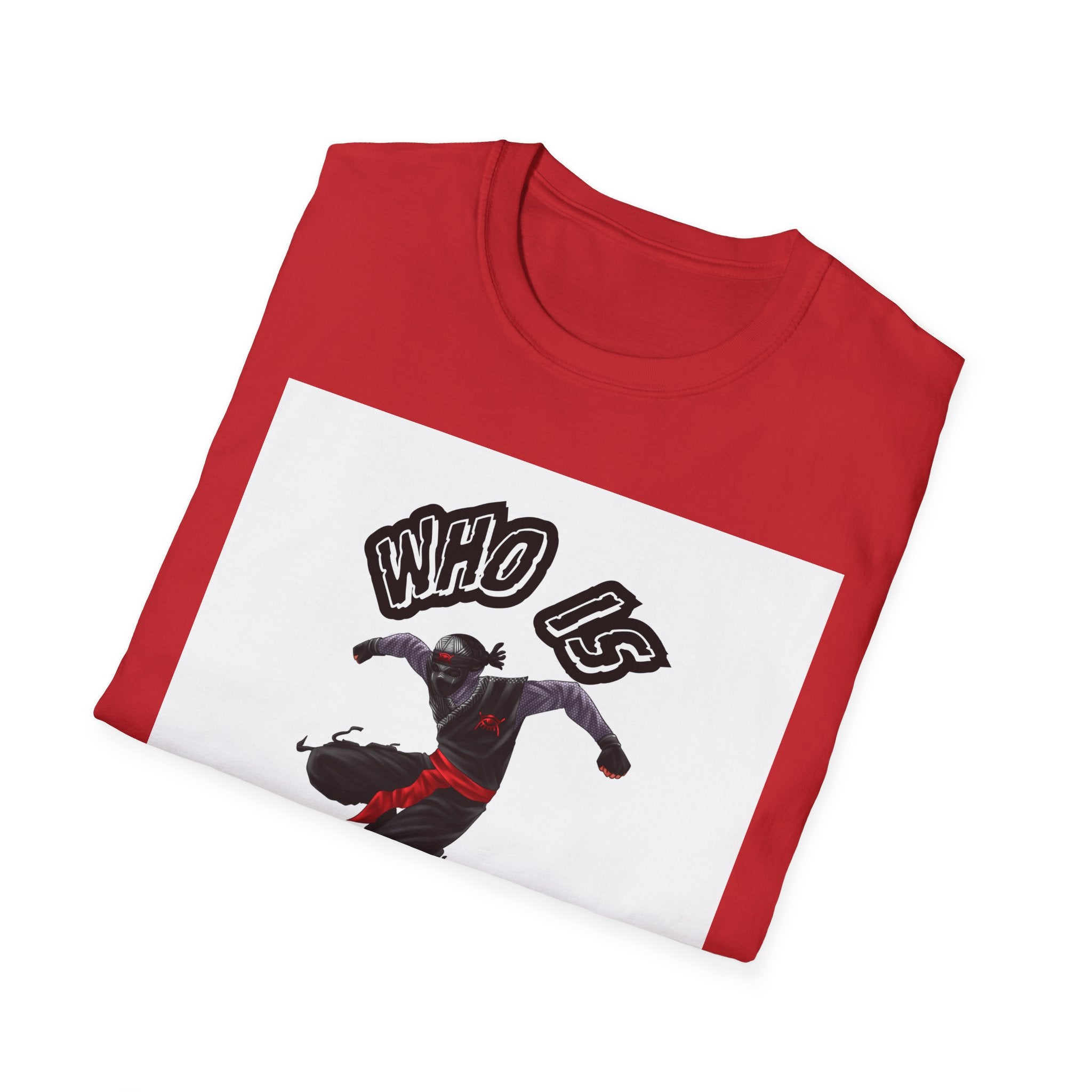 ‘Who is Shinobi Red-Eye?’ T-Shirt