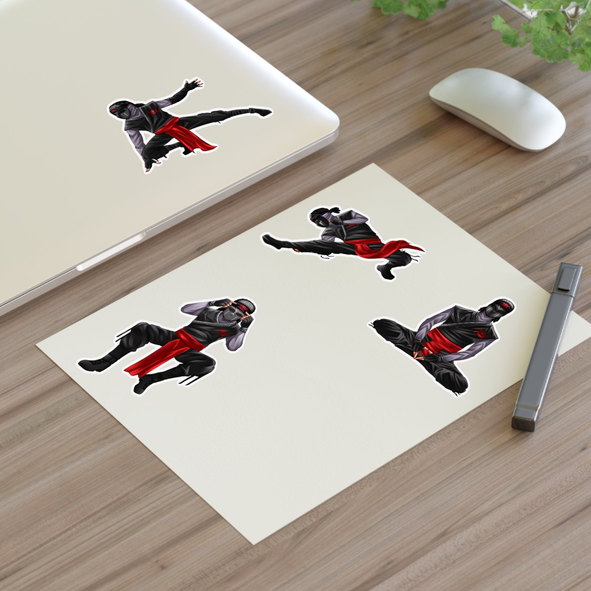 Shinobi Red-Eye Sticker Sheet 1