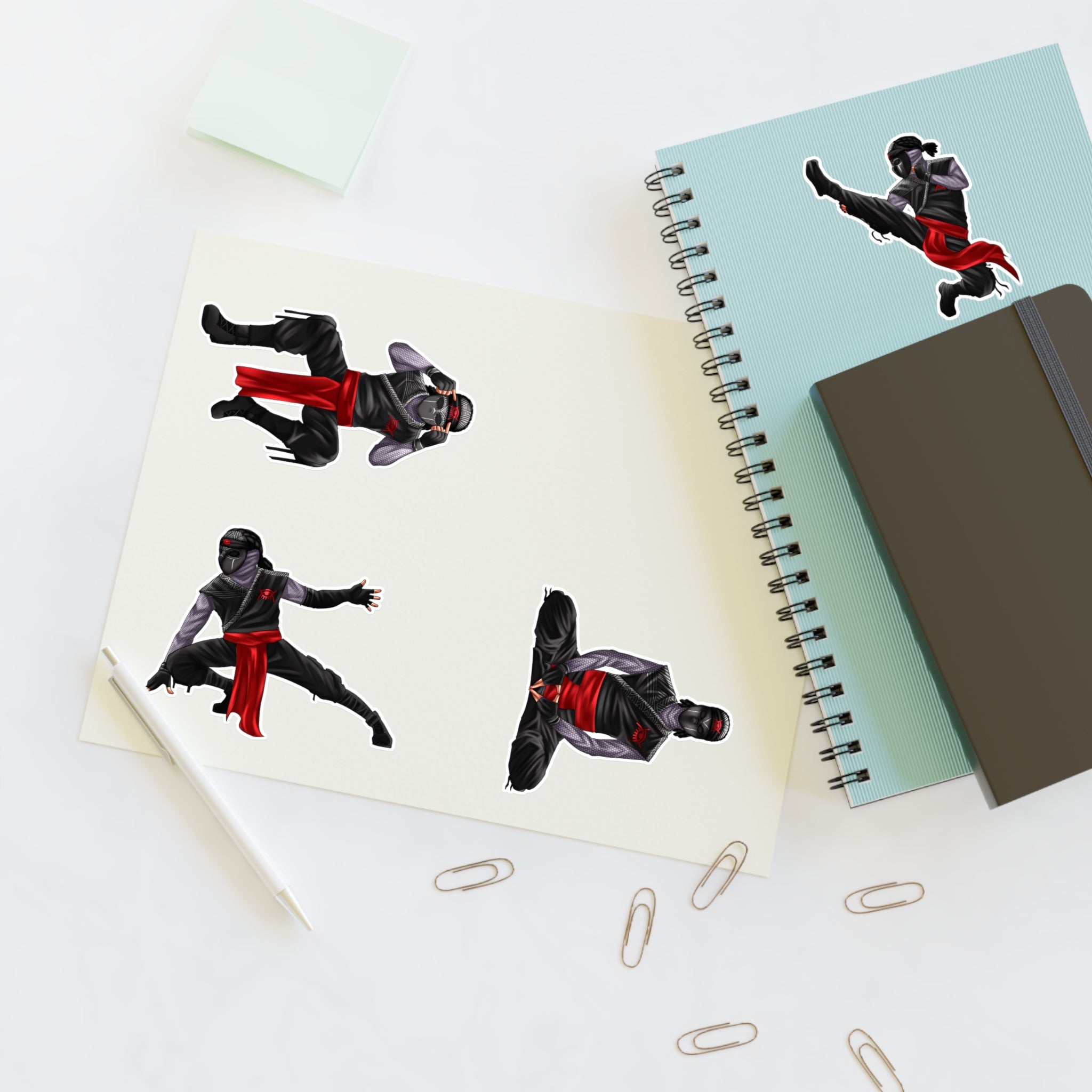 Shinobi Red-Eye Sticker Sheet 1