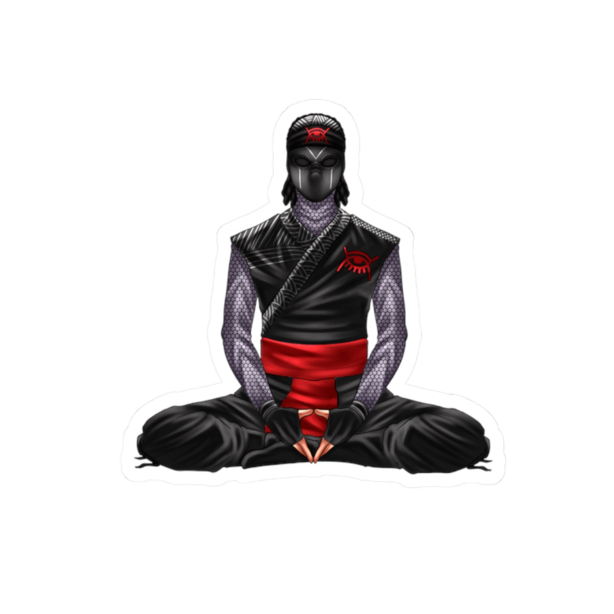 Shinobi Red-Eye Sticker 4