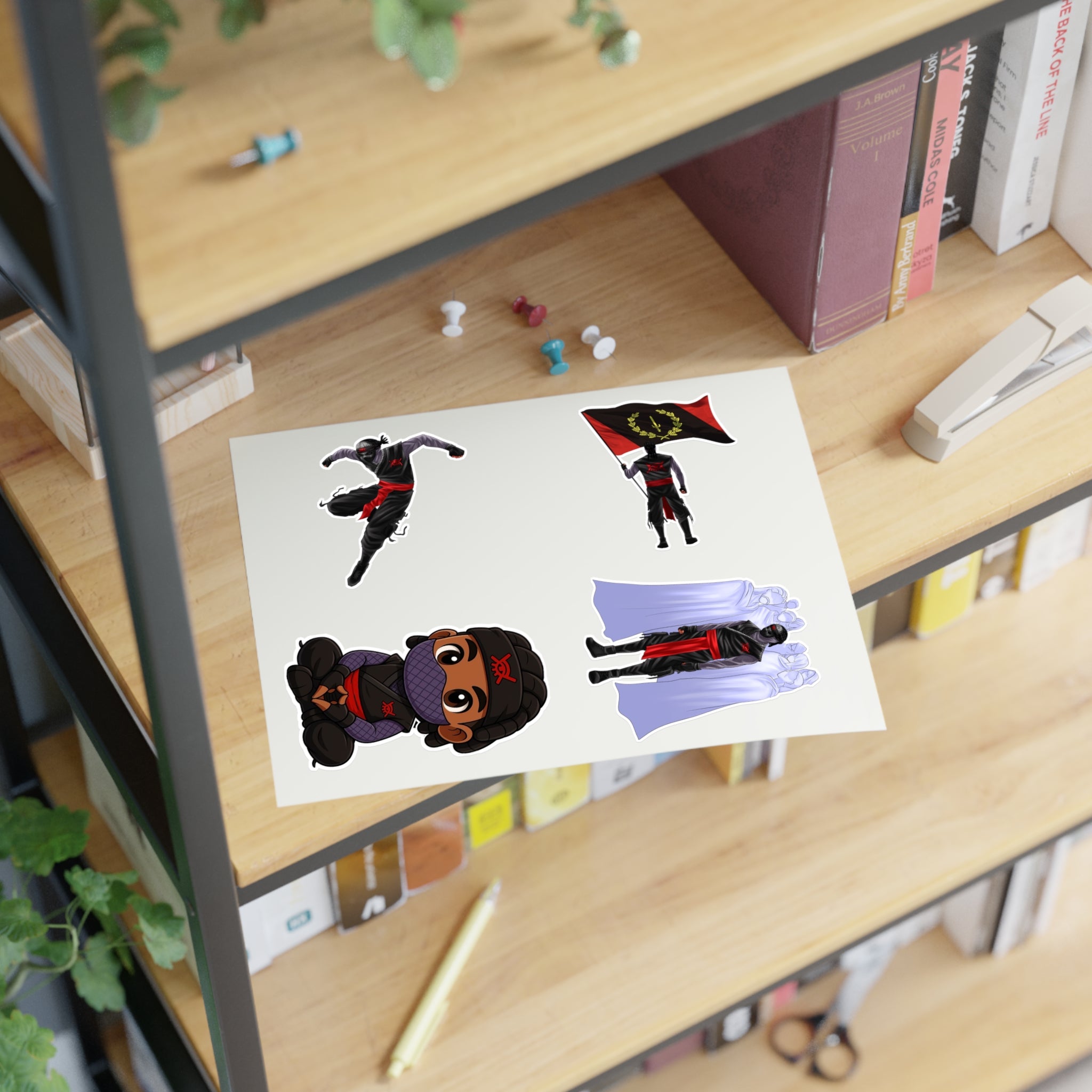 Shinobi  Sticker Sheet 3