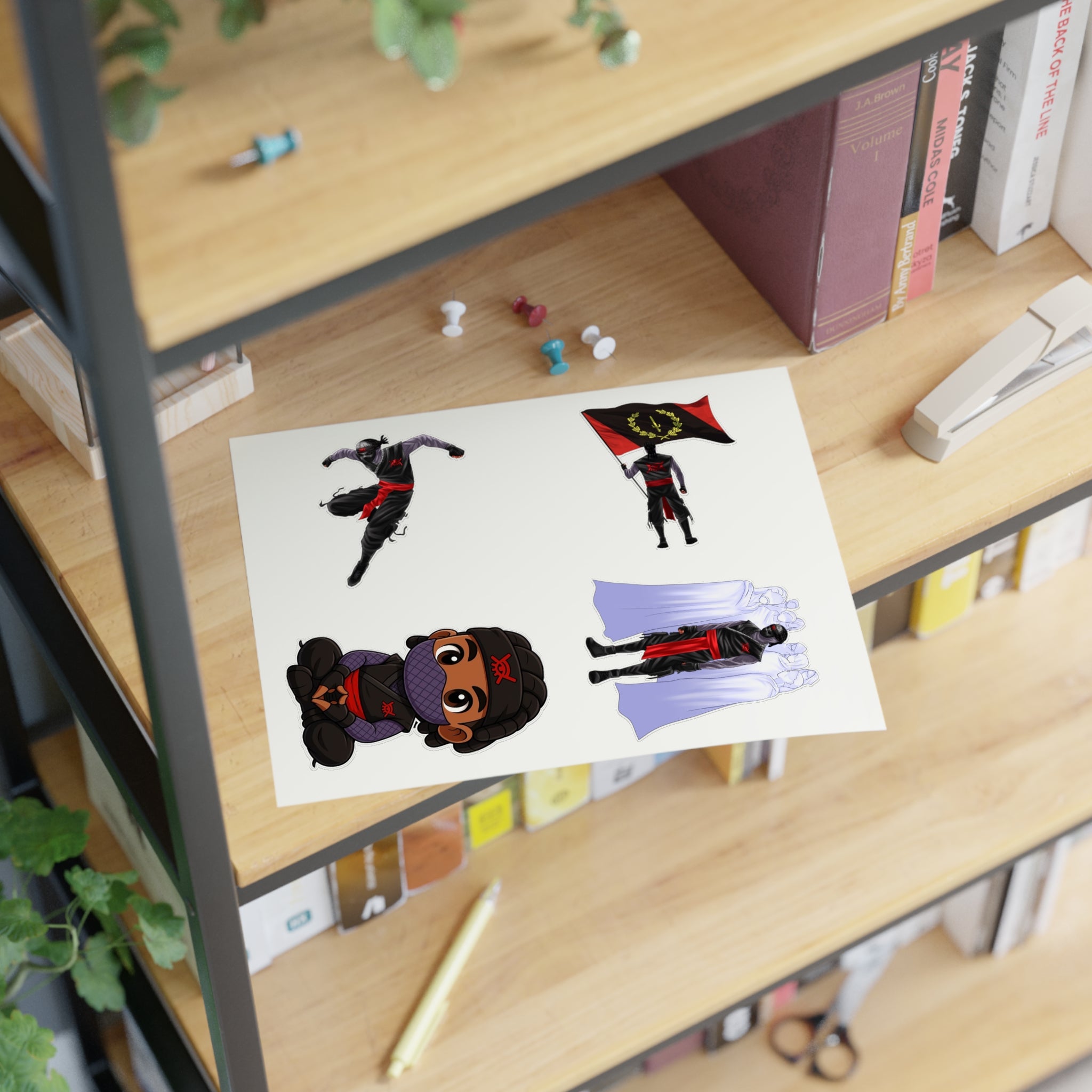 Shinobi  Sticker Sheet 3