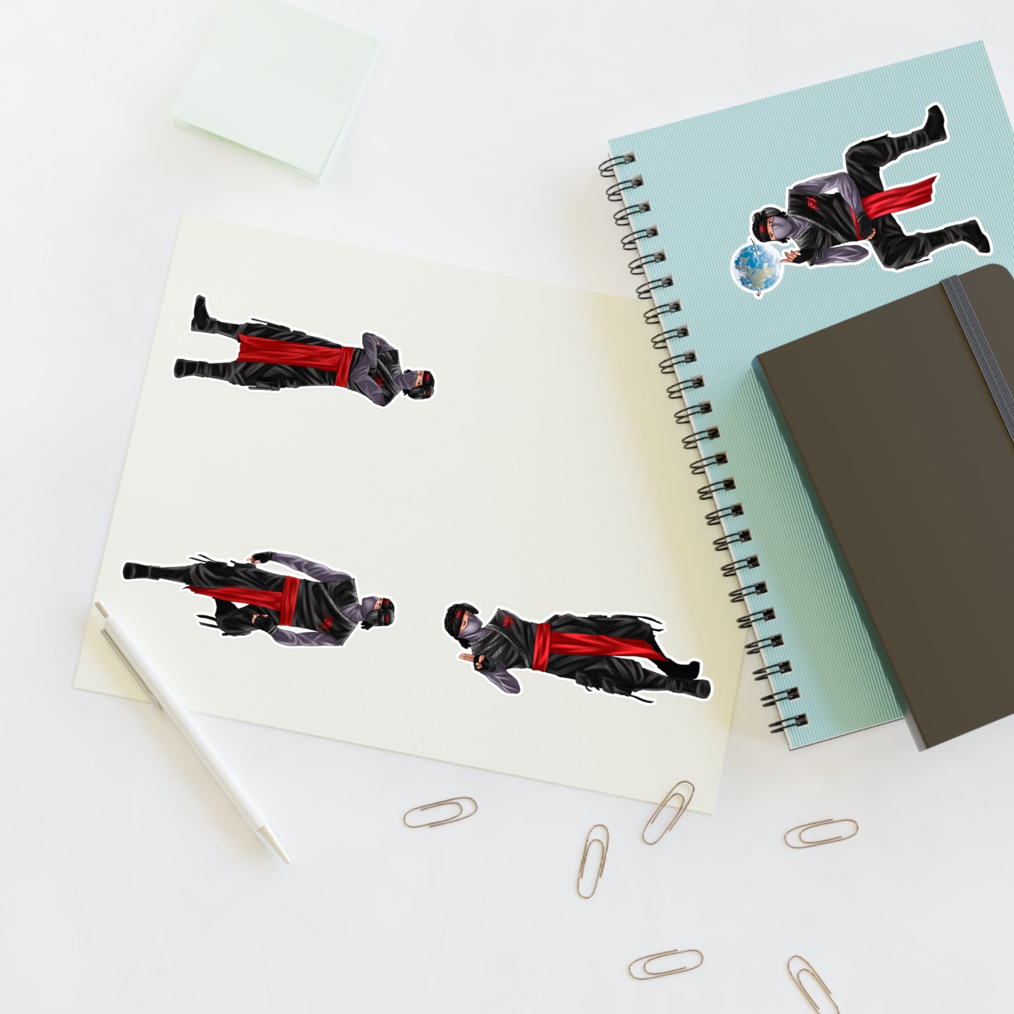Shinobi Red-Eye Sticker Sheet 2