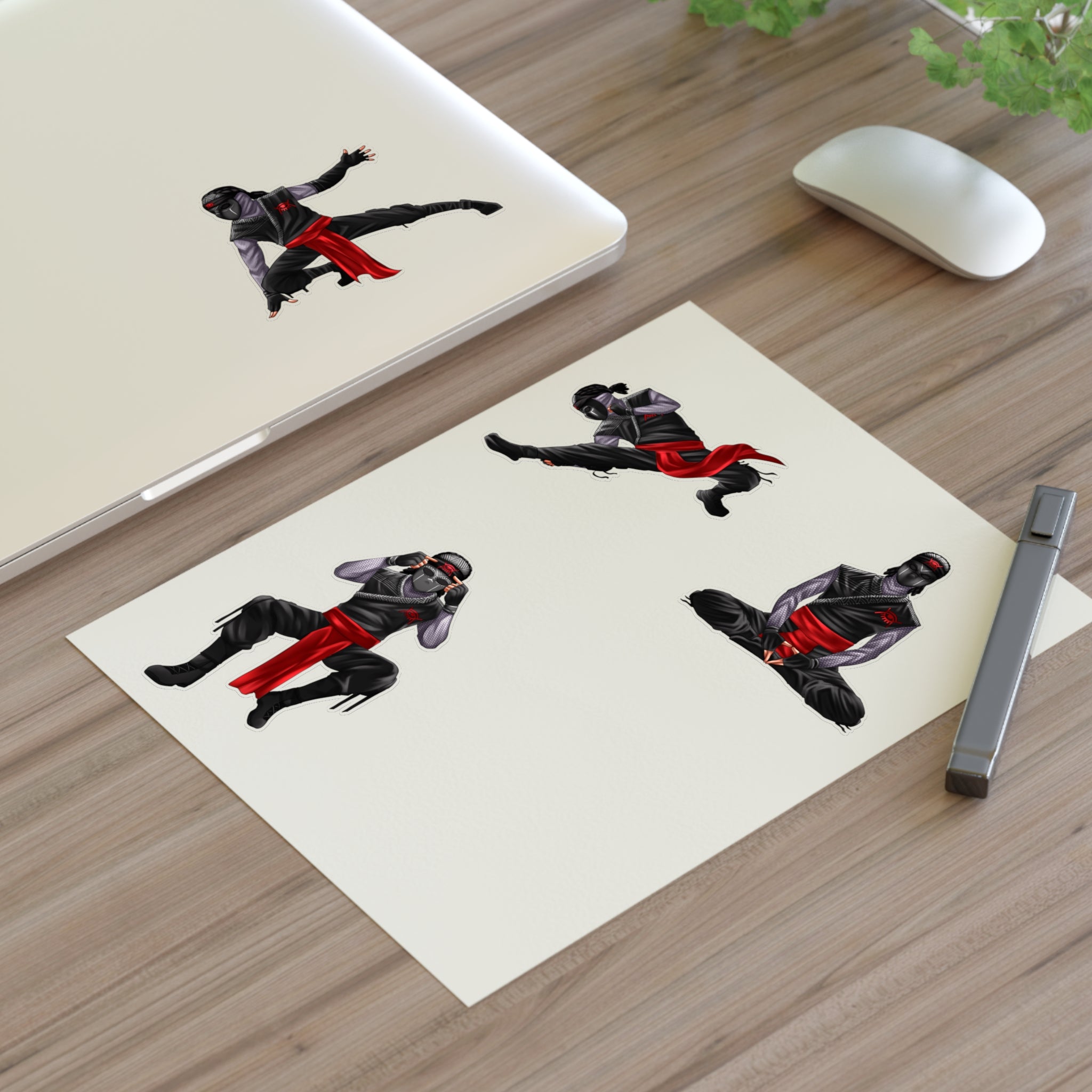 Shinobi Red-Eye Sticker Sheet 1