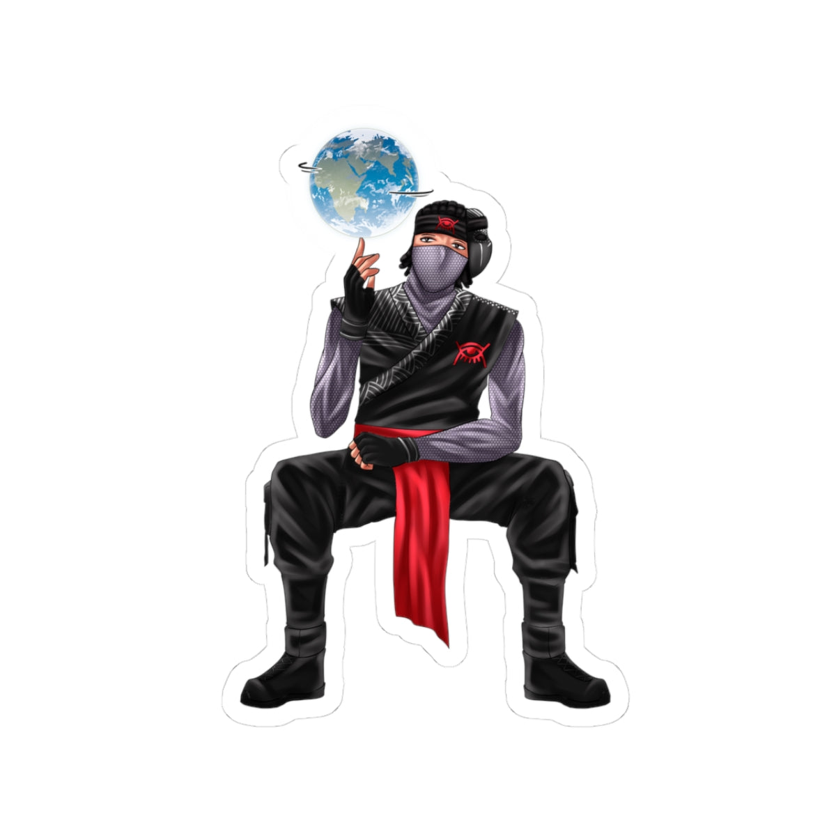 Shinobi Red-Eye Sticker 6
