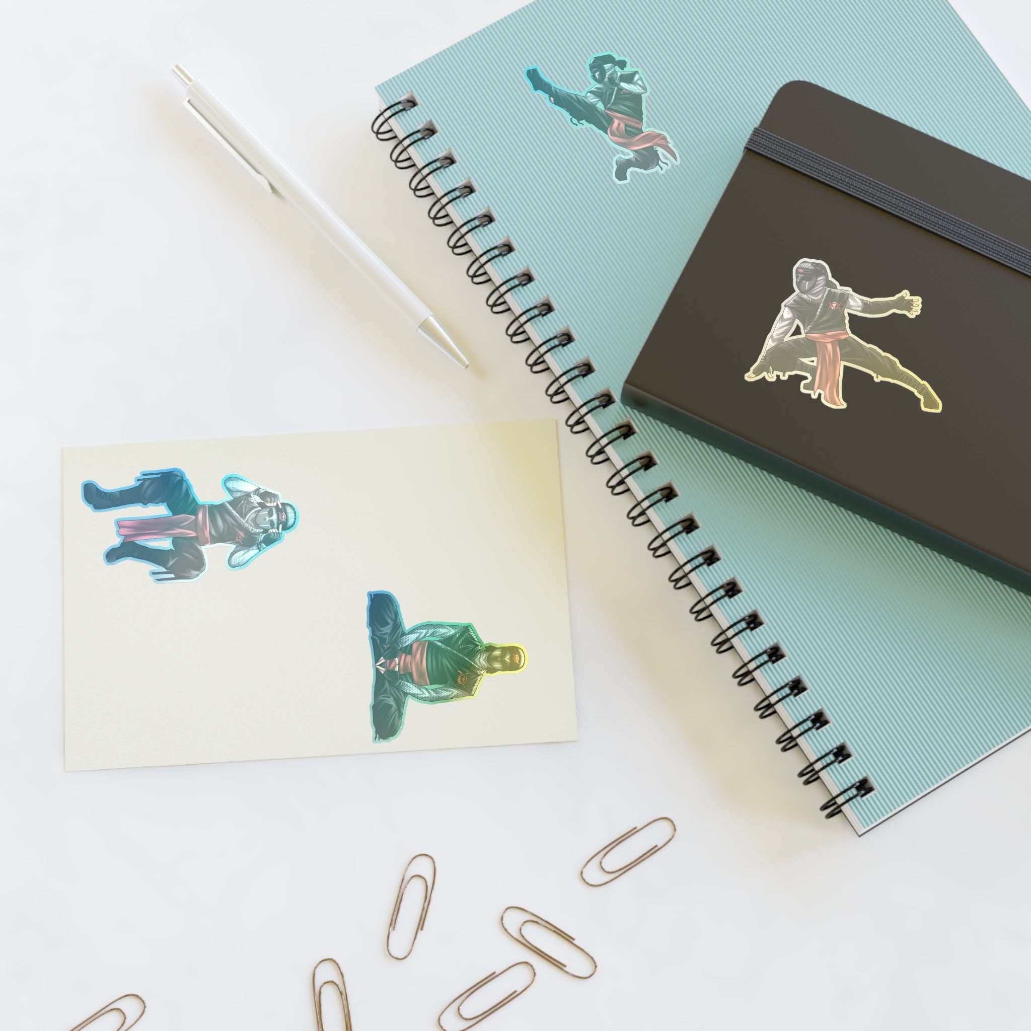 Shinobi Red-Eye Sticker Sheet 1