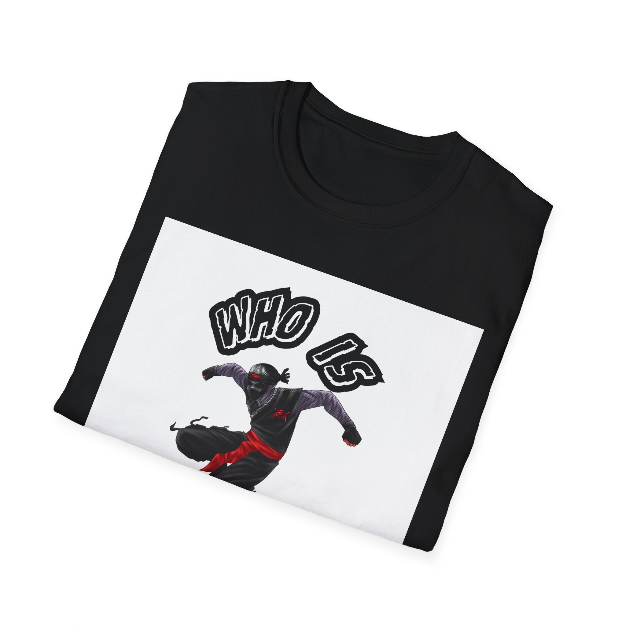 ‘Who is Shinobi Red-Eye?’ T-Shirt