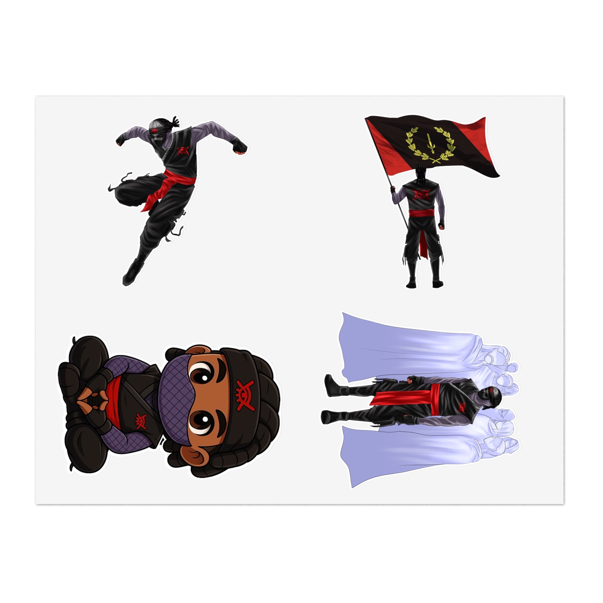 Shinobi  Sticker Sheet 3