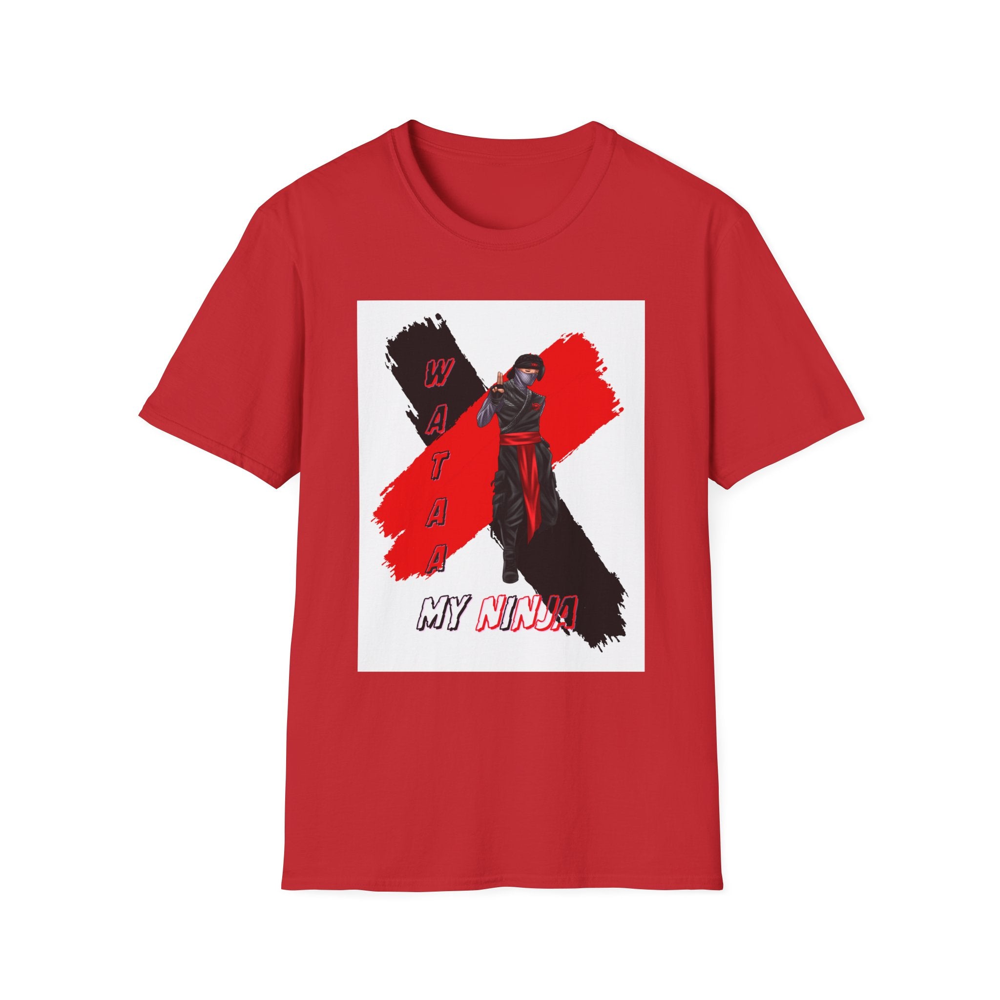 Wataa My Ninja | Shinobi Red-Eye T-Shirt